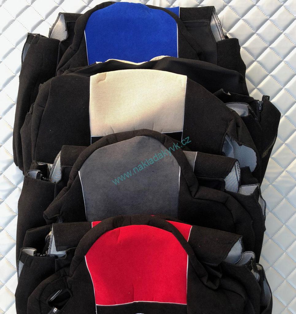 Potahy sedaček č.139 TRUCK SCANIA - manšestr