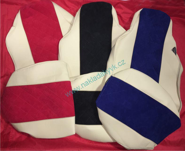 Potahy sedaček č.139 TRUCK SCANIA - koženka