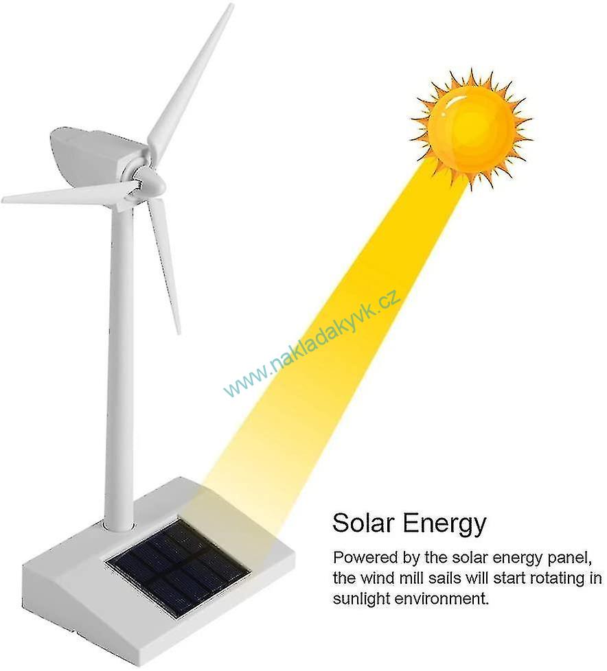 Solární větrná turbína - větší