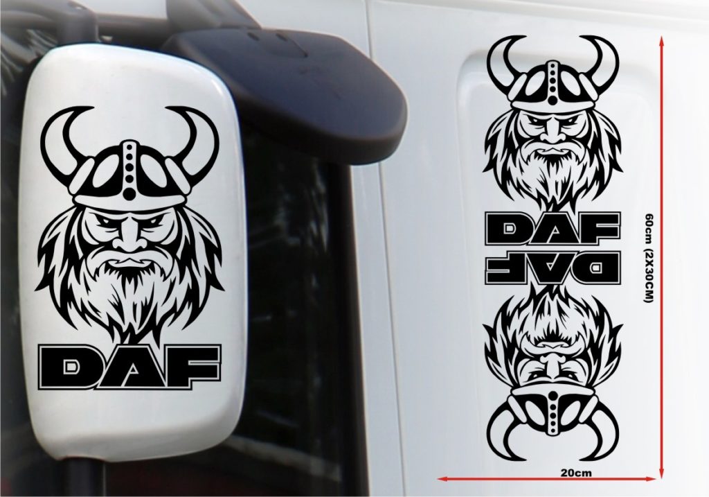 Nálepka na zrcátka - Viking