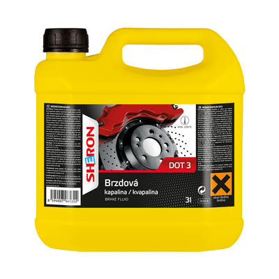 Brzdová kapalina DOT3  3l