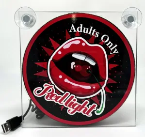 Světelný LED box USB – Red Lips