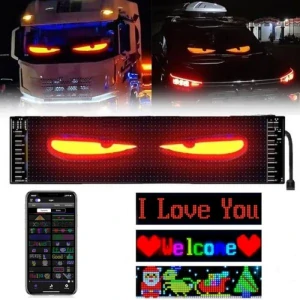 LED flexi panel "ďábelské oči" USB - programovací