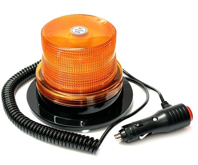 Maják LED 12/24 ECE 40SMD - magnet