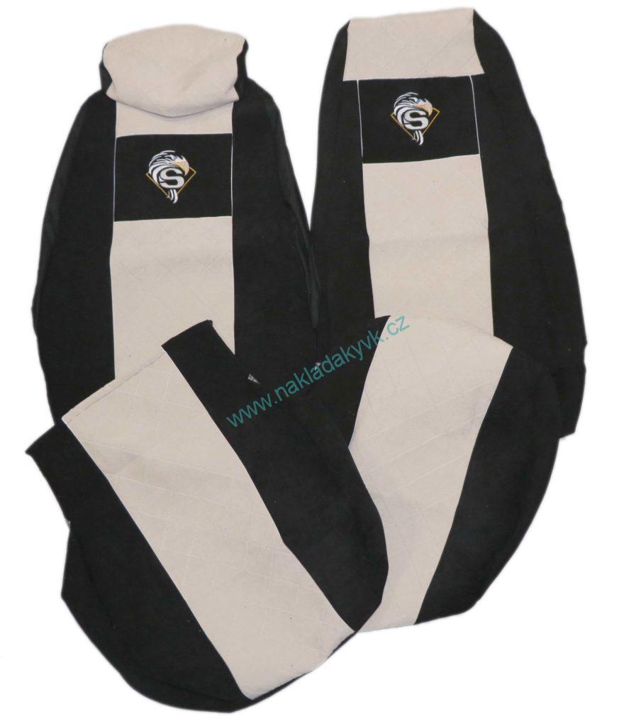 Potahy sedaček č.39 TRUCK SCANIA - manšestr