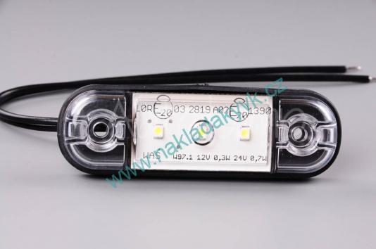 LED poziční světlo 12/24V - obdelník