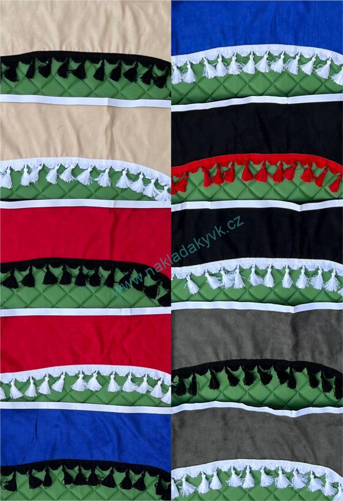 Záclonky TRUCK - třásně - sada