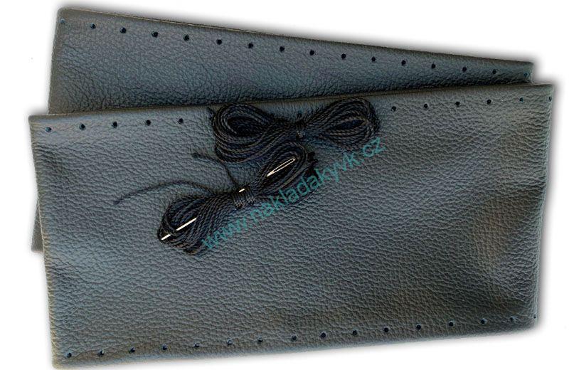 Potah volantu z pravé kůže 44-46cm - barevný