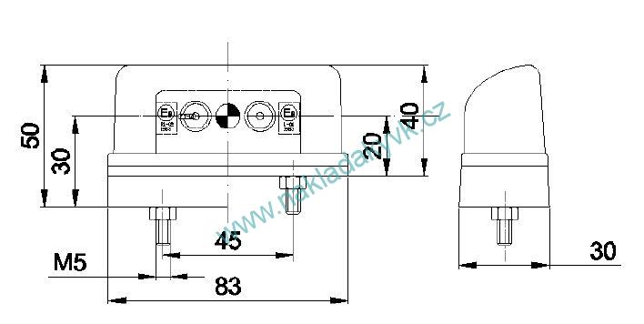 Osvětlení SPZ 12/24V - LED