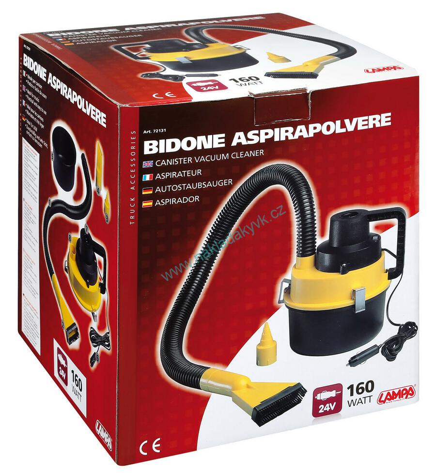Vysavač 24V/ 160W