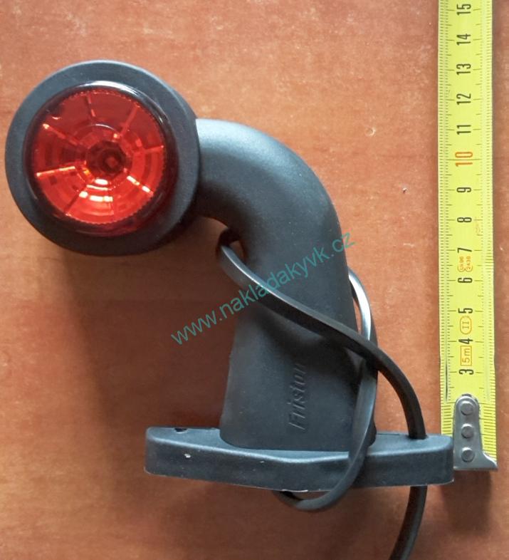 LED poziční světlo 12/24V - zahnuté 13cm