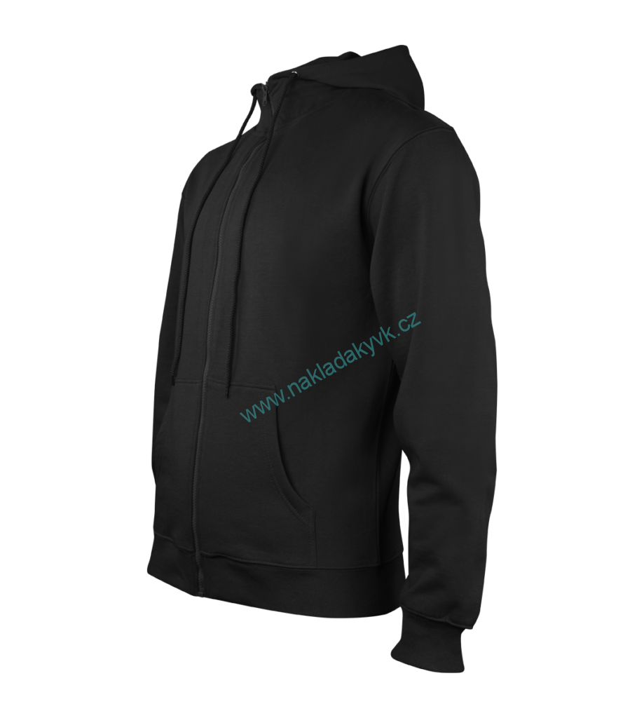 Mikina na zip s výšivkou