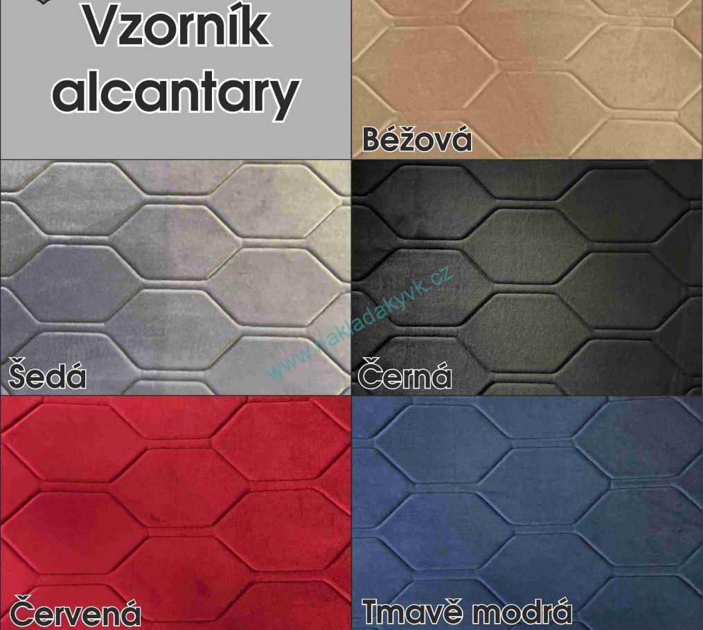 Přehoz na postel Alcantara s koženkou MERCEDES MP4, MP5