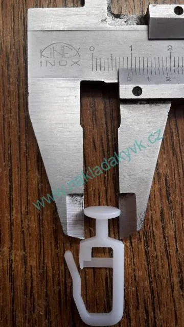 Jezdec s háčkem záclonky SCANIA P,R,G