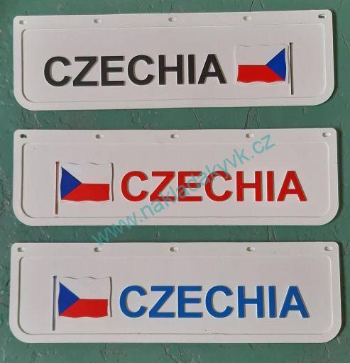 Zástěrka 600x180mm bílá s nápisem 