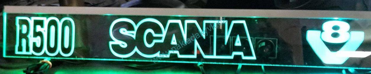 Led cedulka 50x7cm diody z 1 strany