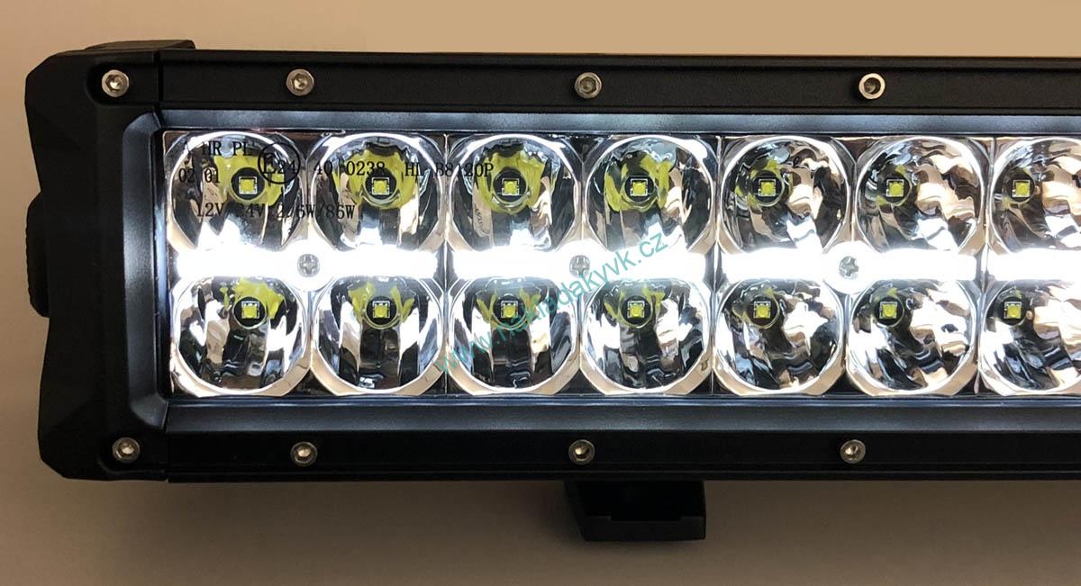 Světlo přídavné dálkové LED 120W s pozičkou 12/24V 10800lm s homologací
