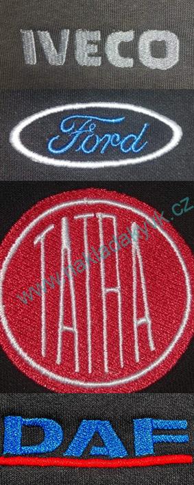 Mikina na zip s výšivkou