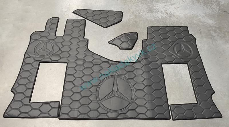 Koberce koženka (var.1) MERCEDES MP4, MP5 sedačka spolujezdce vzduchová - sada