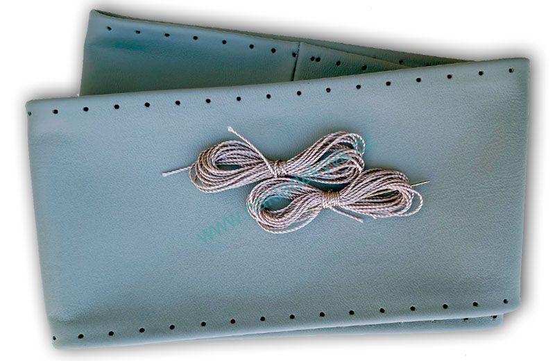 Potah volantu z pravé kůže 44-46cm - barevný