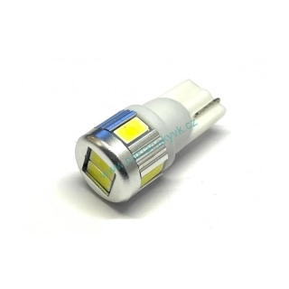 Žárovka LED 12/24V 5W W2,1x9,5d - bílá